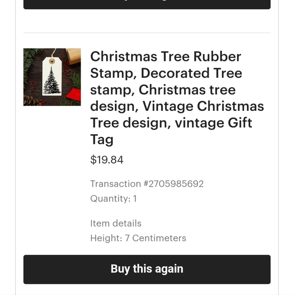 Tree Stamp - Picture 3 of 3